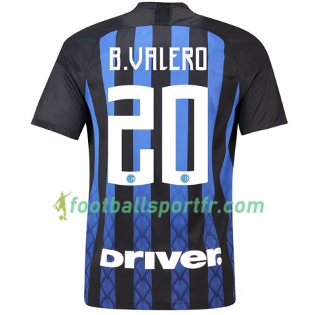 Tenue Inter Milan B.Valero 20 Domicile 2018-2019 Maillot de Foot